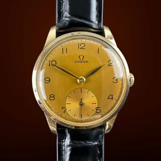 Omega Classic “ ” GOLD    2512-1 -  - 1947 33mm Yellow gold Golden