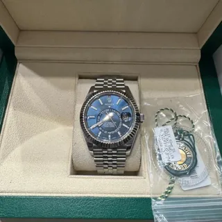 Rolex Sky-Dweller 326934 42mm Stainless steel Blue