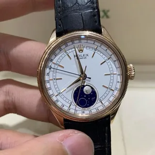 Rolex Cellini Moonphase 50535 39mm Rose gold