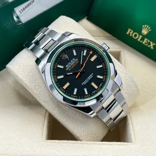 Rolex Milgauss 116400GV 40mm Stainless steel Black