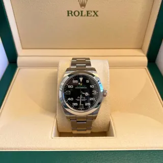 Rolex Air King 116900 40mm Stainless steel Black