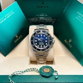 Rolex Sea-Dweller Deepsea 126660 44mm Stainless steel Blue