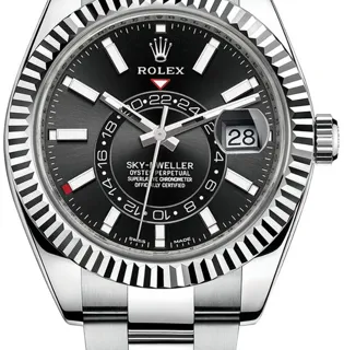 Rolex Sky-Dweller 326934 42mm Stainless steel Black