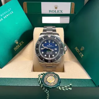 Rolex Sea-Dweller Deepsea 126660 44mm Stainless steel Blue