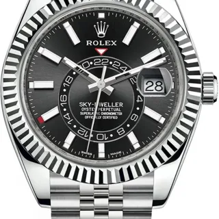 Rolex Sky-Dweller 326934 42mm Stainless steel Black