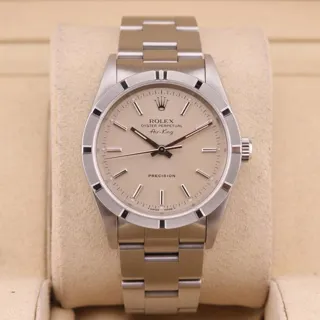 Rolex Air King 14010 34mm Stainless steel Silver