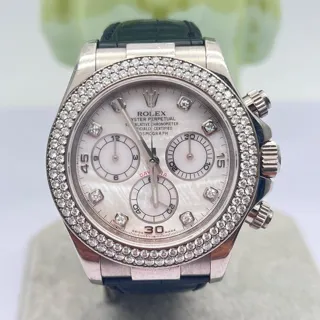 Rolex Daytona 116589 40mm White gold White