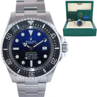 Rolex Sea-Dweller Deepsea 126660 44mm Stainless steel Black and Blue