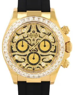 Rolex Daytona 116588TBR ( EYE) 40mm Yellow gold Golden and Yellow