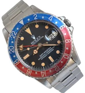 Rolex GMT-Master 16750 40mm Stainless steel Black