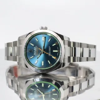 Rolex Milgauss 116400GV 40mm Stainless steel Blue