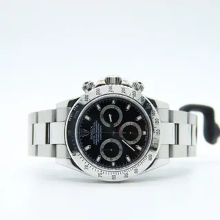 Rolex Daytona 116520 ( (1988-2015)) 40mm Stainless steel Black