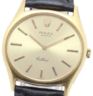 Rolex Cellini 3806 32mm Yellow gold Golden