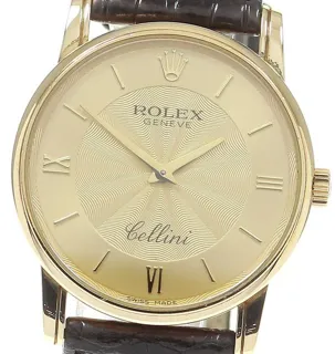 Rolex Cellini 5116 32mm White gold Golden