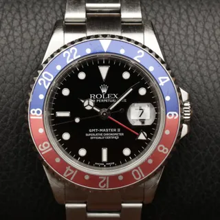 Rolex GMT-Master II 16710 40mm Stainless steel Black