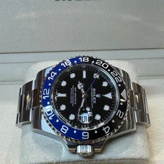 Rolex GMT-Master II 116710BLNR 40mm Stainless steel Black