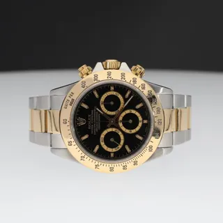 Rolex Daytona 16523 40mm Yellow gold and Stainless steel Black