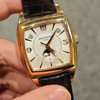 Patek Philippe Gondolo 5135J-001 51mm Yellow gold Silver