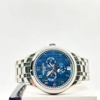 Patek Philippe Annual Calendar 4947/1A-001 38mm Stainless steel Blue