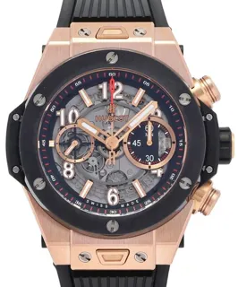 Hublot Big Bang 411.OM.1180.RX 45mm Yellow gold Skeletonized