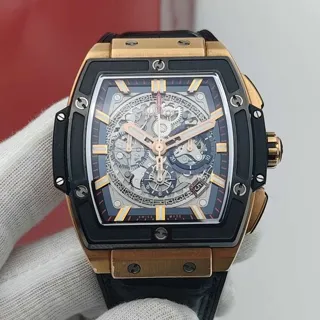 Hublot Spirit of Big Bang 601.OM.0183.LR 51mm Yellow gold Skeletonized