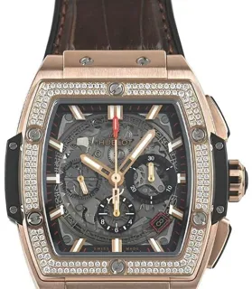 Hublot Spirit of Big Bang 641.OX.0183.LR.1104 42mm Yellow gold Skeletonized