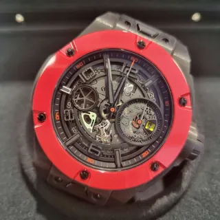 Hublot Big Bang Ferrari 402.QF.0110.WR 45mm Carbon fiber Skeletonized