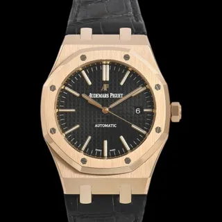 Audemars Piguet Royal Oak Selfwinding 15400OR.OO.D002CR.01 ( OAK  ) 41mm Rose gold Black