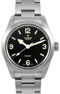 Tudor Ranger M79950-0001 39mm Stainless steel Black