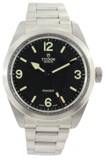 Tudor Ranger M79950-0001 39mm Stainless steel Black