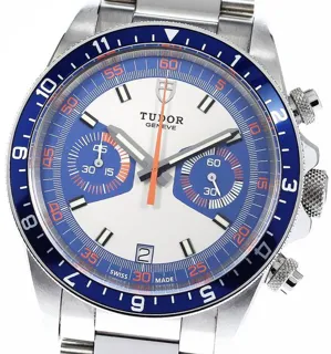 Tudor Heritage 70330B 42mm Steel Blue