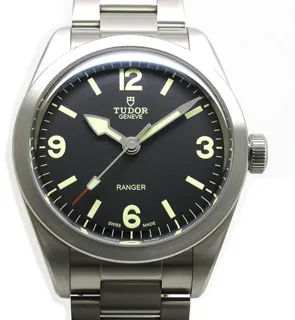 Tudor Ranger M79950-0001 39mm Stainless steel Black