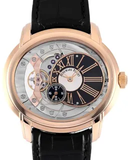 Audemars Piguet Millenary 15350OR.OO.D093CR.01 42mm Rose gold Black