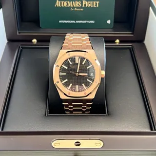 Audemars Piguet Royal Oak 15510OR 41mm Rose gold Black