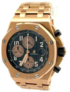 Audemars Piguet Royal Oak Offshore 26470OR.OO.1000OR.03 42mm Rose gold Black and Golden