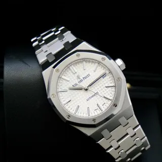 Audemars Piguet Royal Oak Selfwinding 15450ST.OO.1256ST.01 ( OAK  ) 37mm Stainless steel Silver