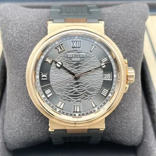 Breguet Marine 5517BR/G3/5ZU 40mm Rose gold Gray