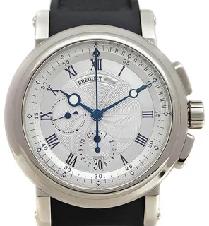 Breguet Marine 5827BB/12/5ZU 42mm White gold Silver