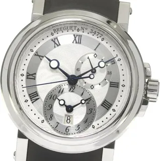 Breguet Marine 5857 43mm Stainless steel Silver