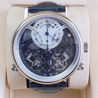 Breguet Tradition 7077BB/G1/9XV 44mm White gold Silver and Gray