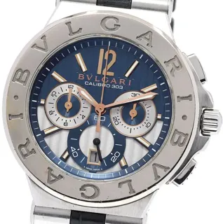 Bulgari Diagono DG42SWGCH 42mm Silver