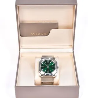 Bulgari Octo 102660 41mm Stainless steel Green