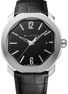 Bulgari Octo BGO 38 S 38mm Stainless steel Black