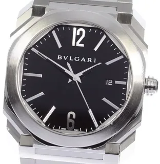 Bulgari Octo BGO 41 S 41mm Stainless steel Black