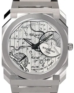 Bulgari Octo Finissimo 104163 40mm Stainless steel White