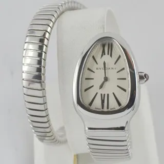 Bulgari Serpenti SP35S Stainless steel Silver