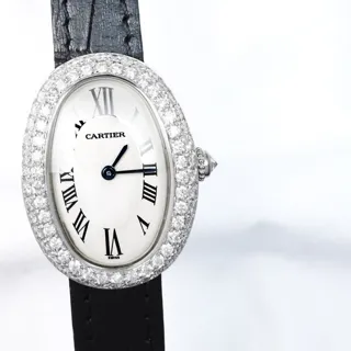 Cartier Baignoire 1955 23mm White gold