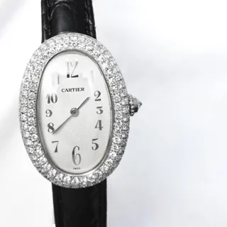 Cartier Baignoire 1955 23mm White gold