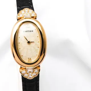 Cartier Baignoire 1960 18mm Yellow gold