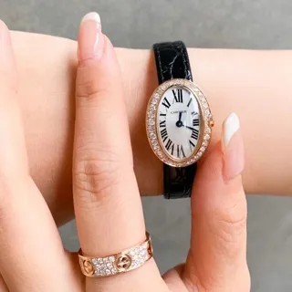 Cartier Baignoire 3099 19mm Rose gold